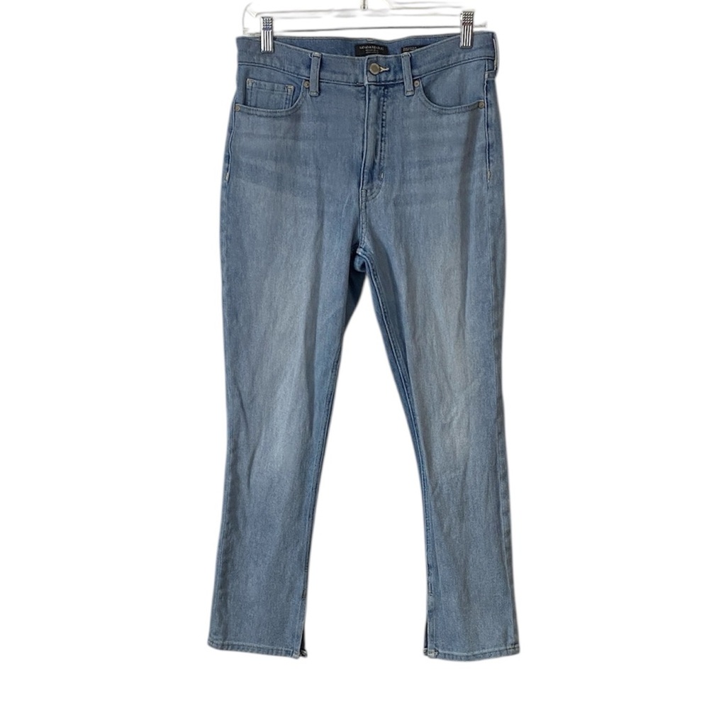 Banana Republic HIGH-RISE SLIM JEANS Light blue denim size 29